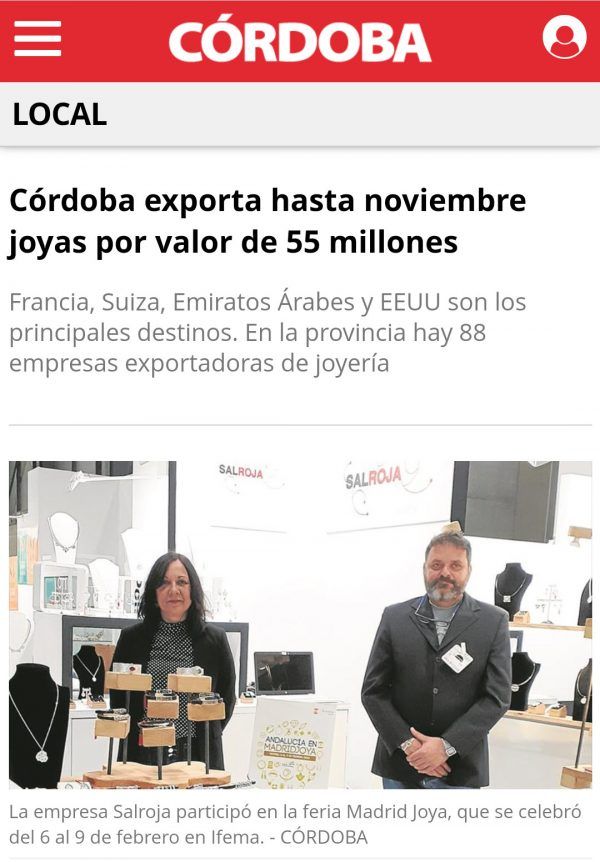 Publicación Periódico Córdoba Febrero 2020