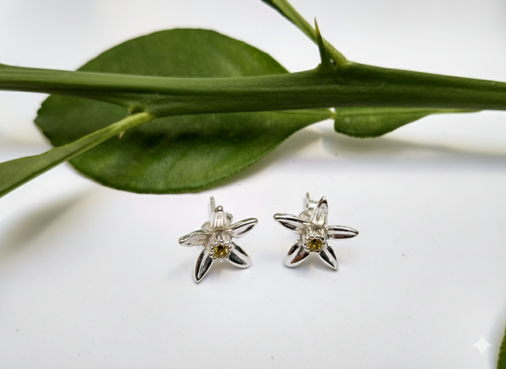 Pendientes Azahar medianos