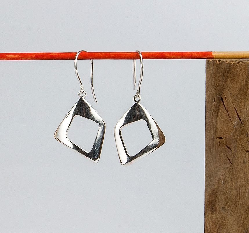 Pendientes Oide cuadrado