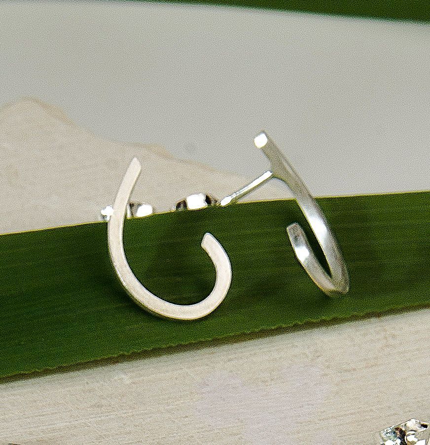 Pendientes Minimal coma