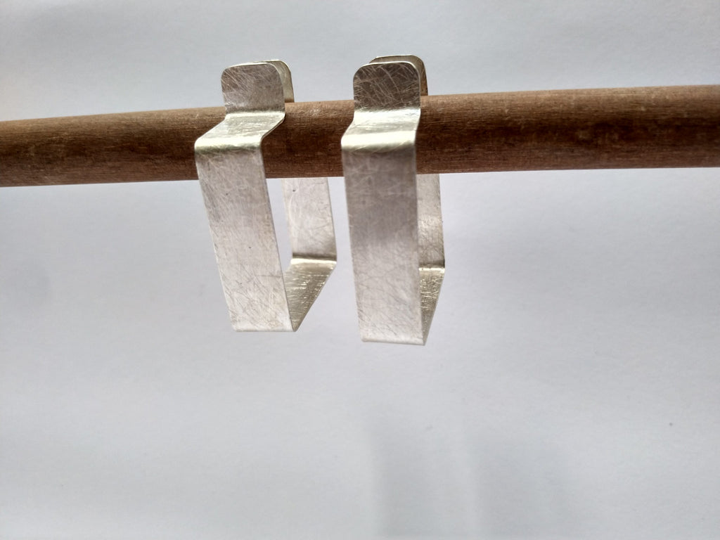 Pendientes Folium Cuadrados