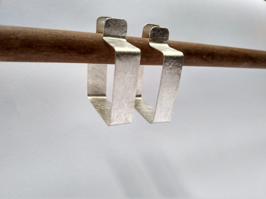 Pendientes Folium Cuadrados