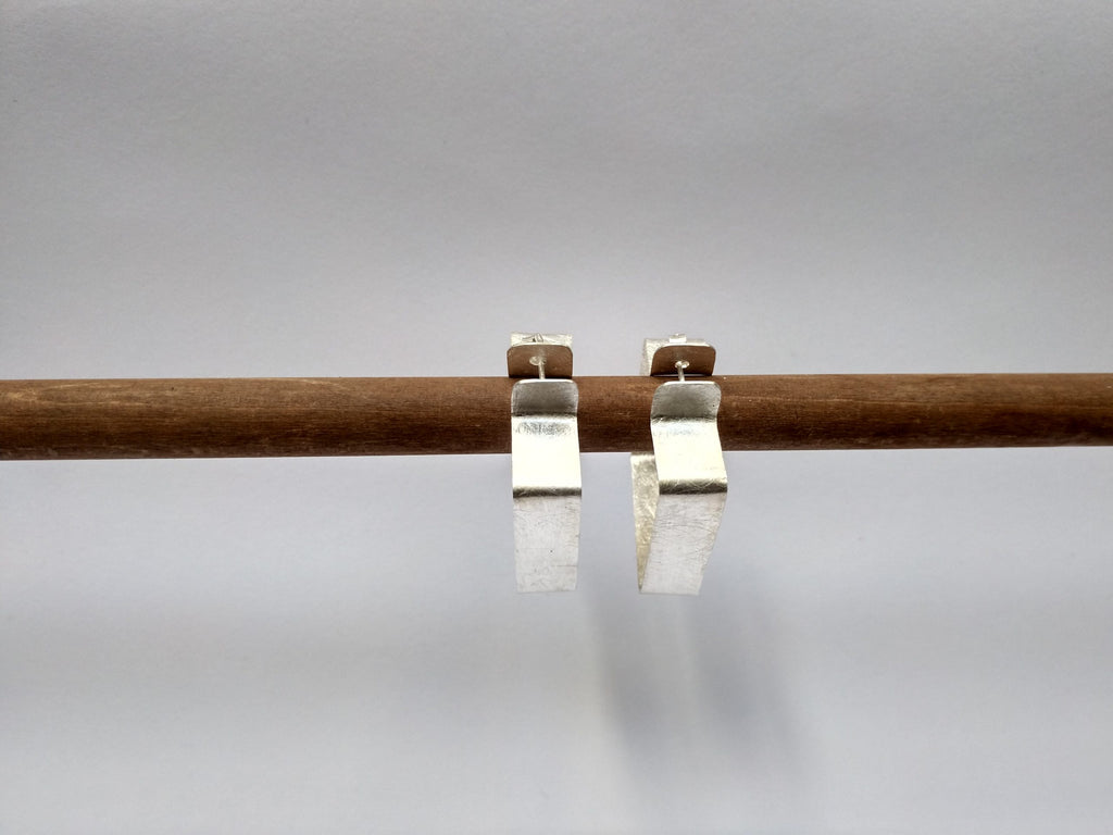 Pendientes Folium Cuadrados