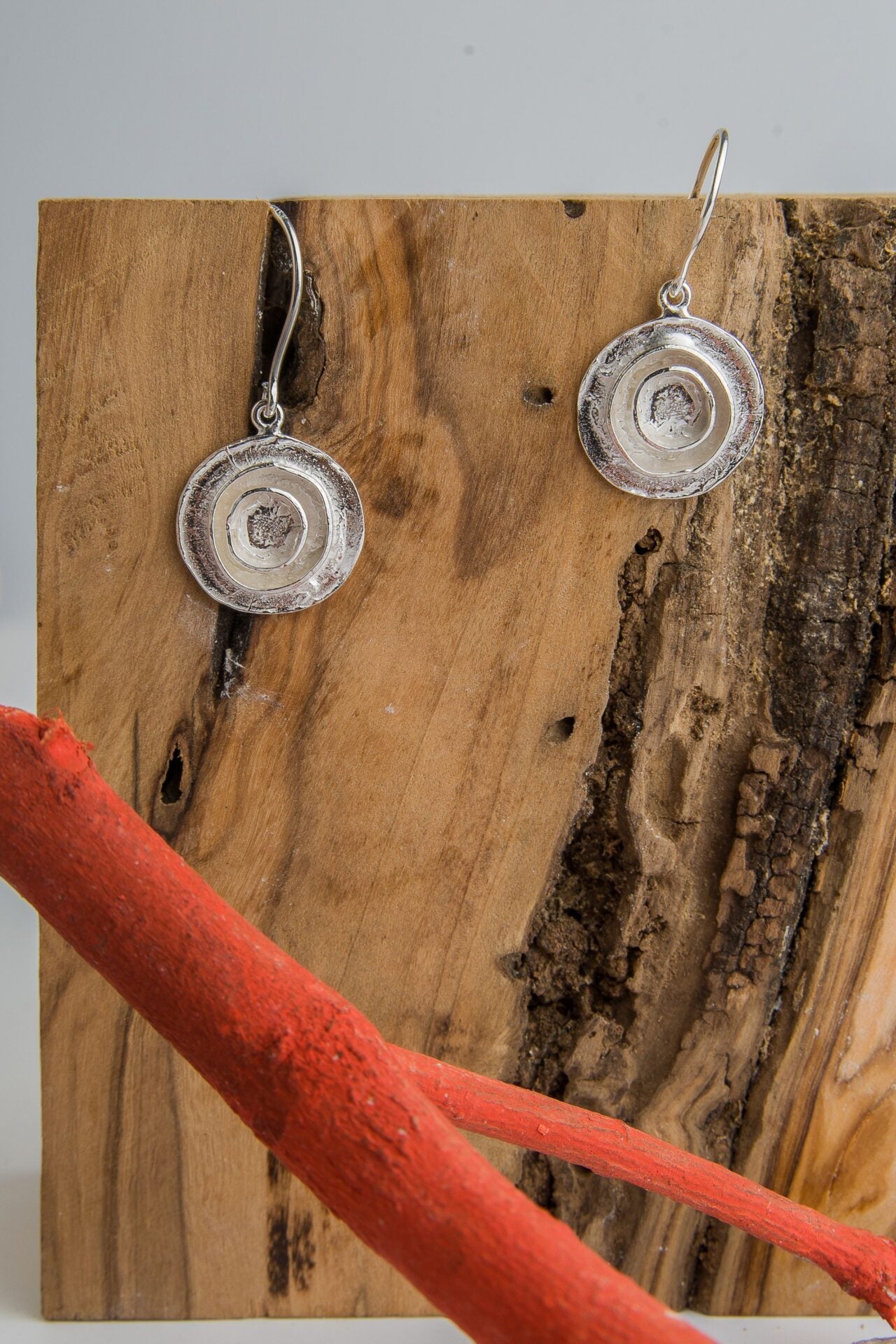 Pendientes Rosae redondo