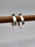 Pendientes Folium redondos pequeños finos