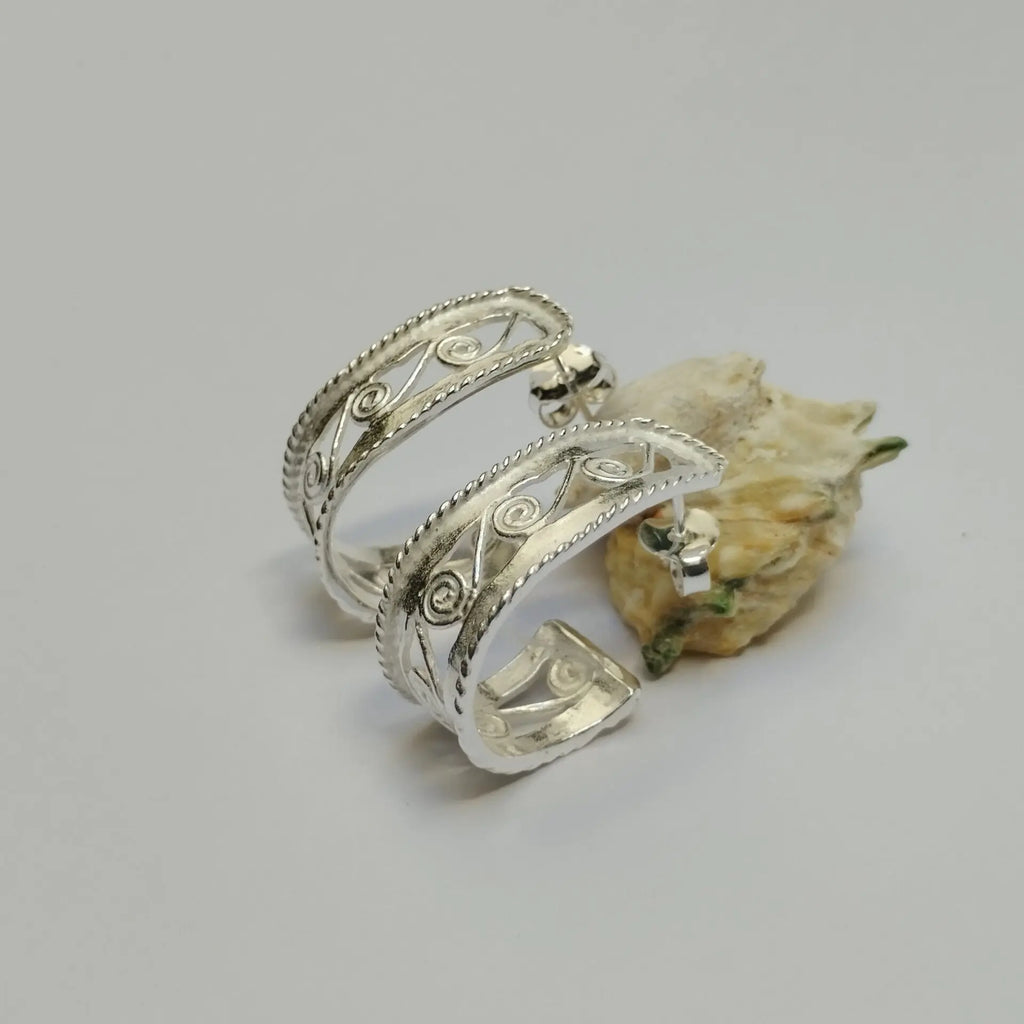 Pendientes Etrusca zigzag