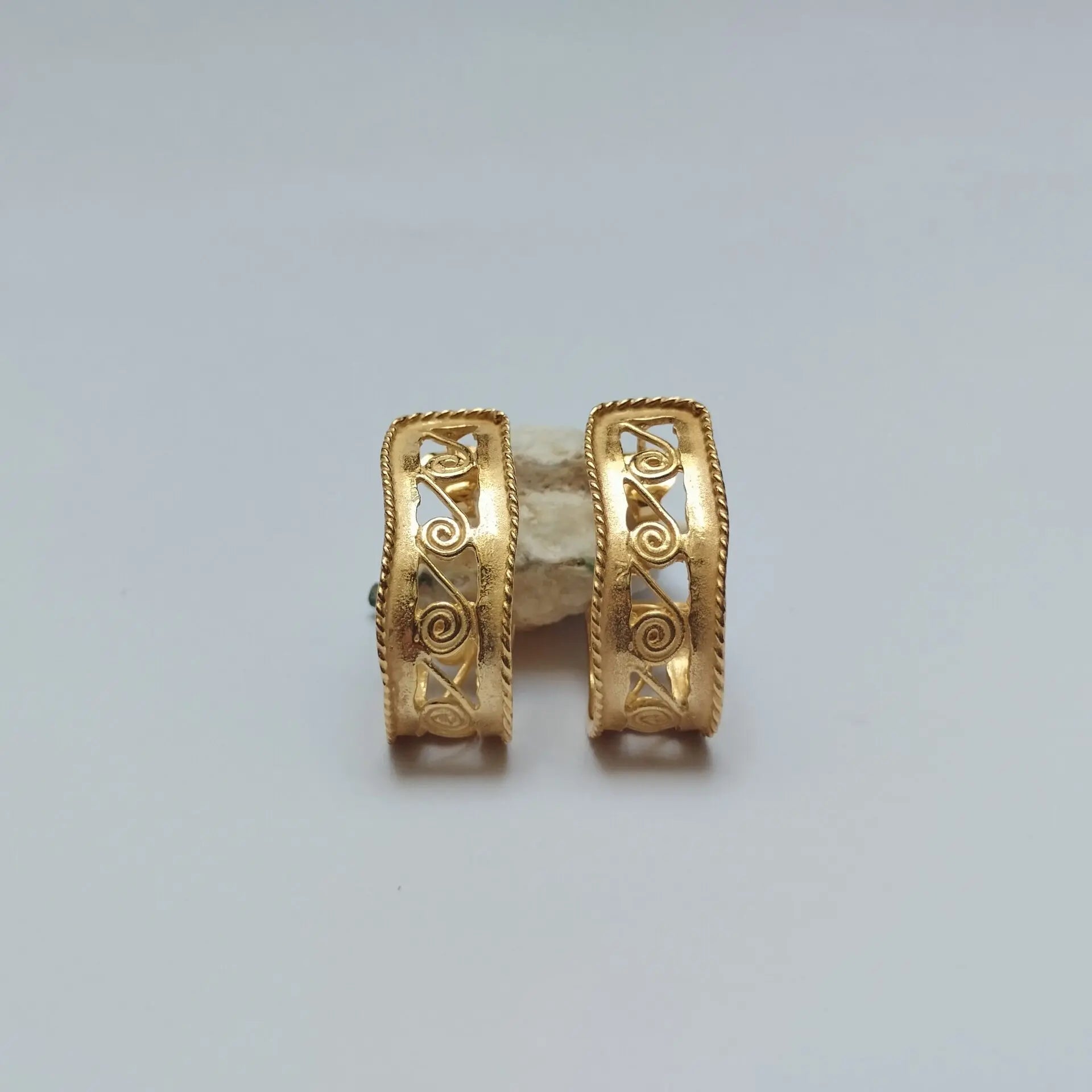 Pendientes Etrusca espiral