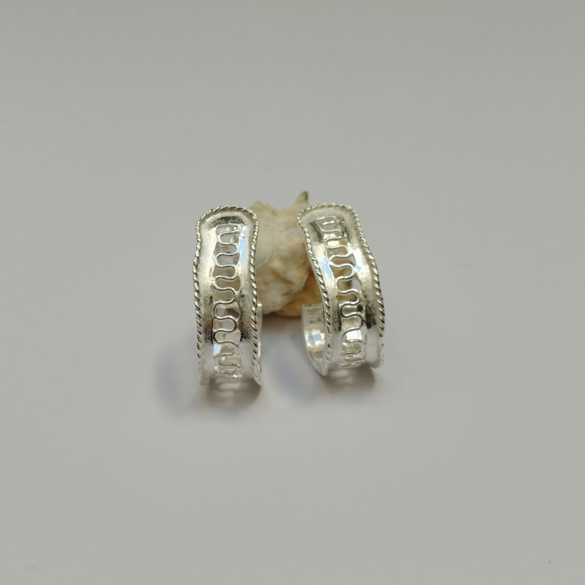 Pendientes Etrusca zigzag