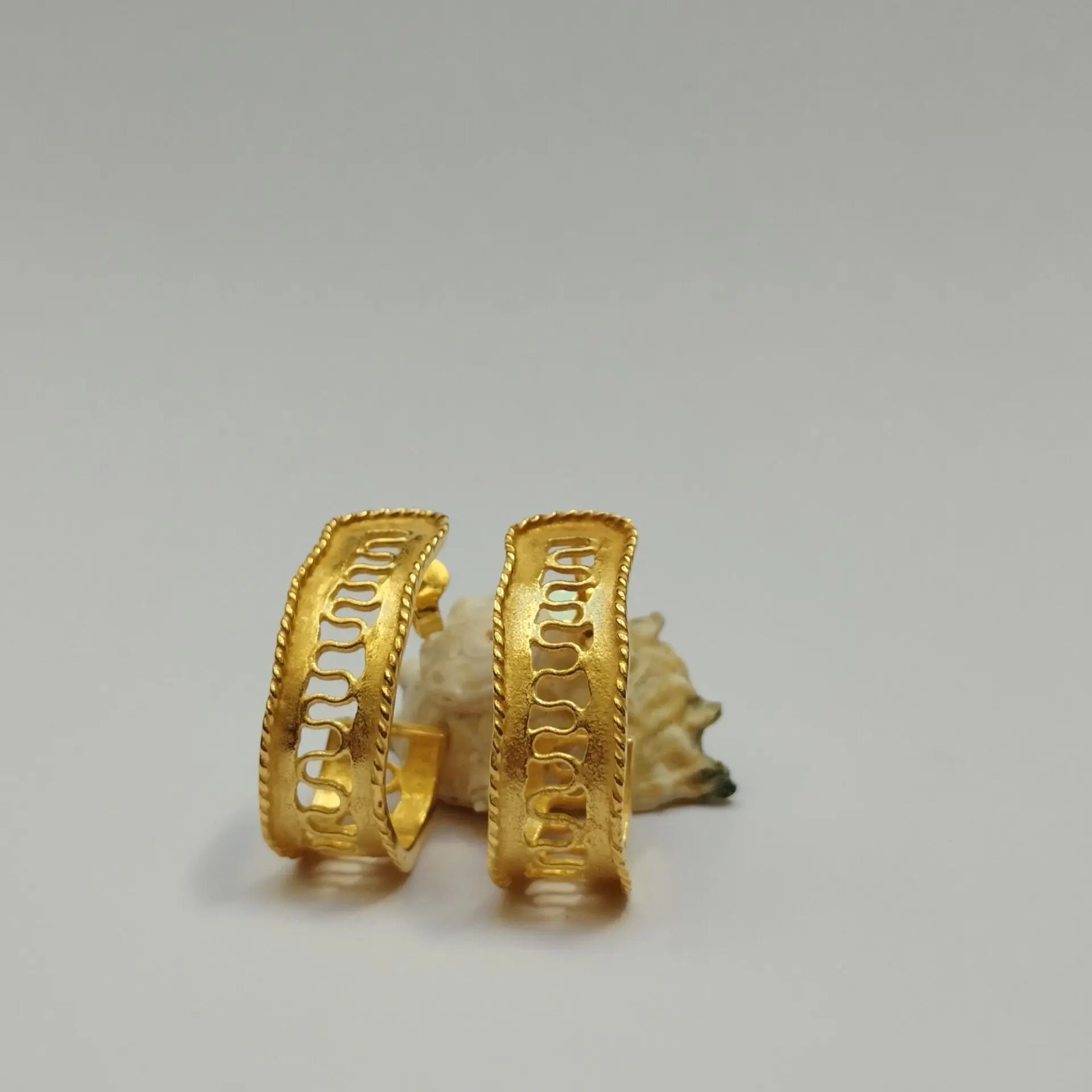 Pendientes Etrusca zigzag