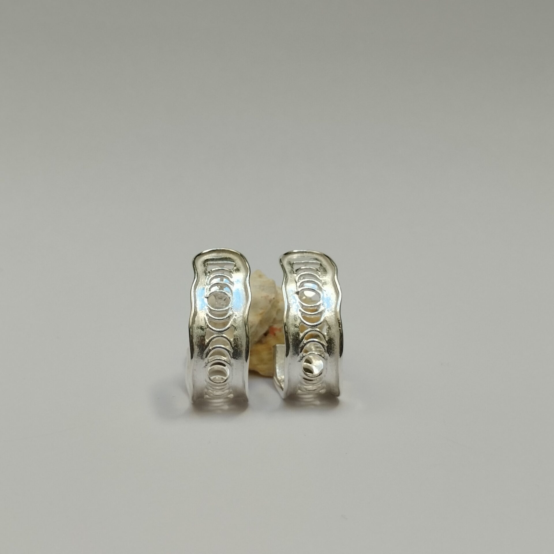 Pendientes Etrusca ondas