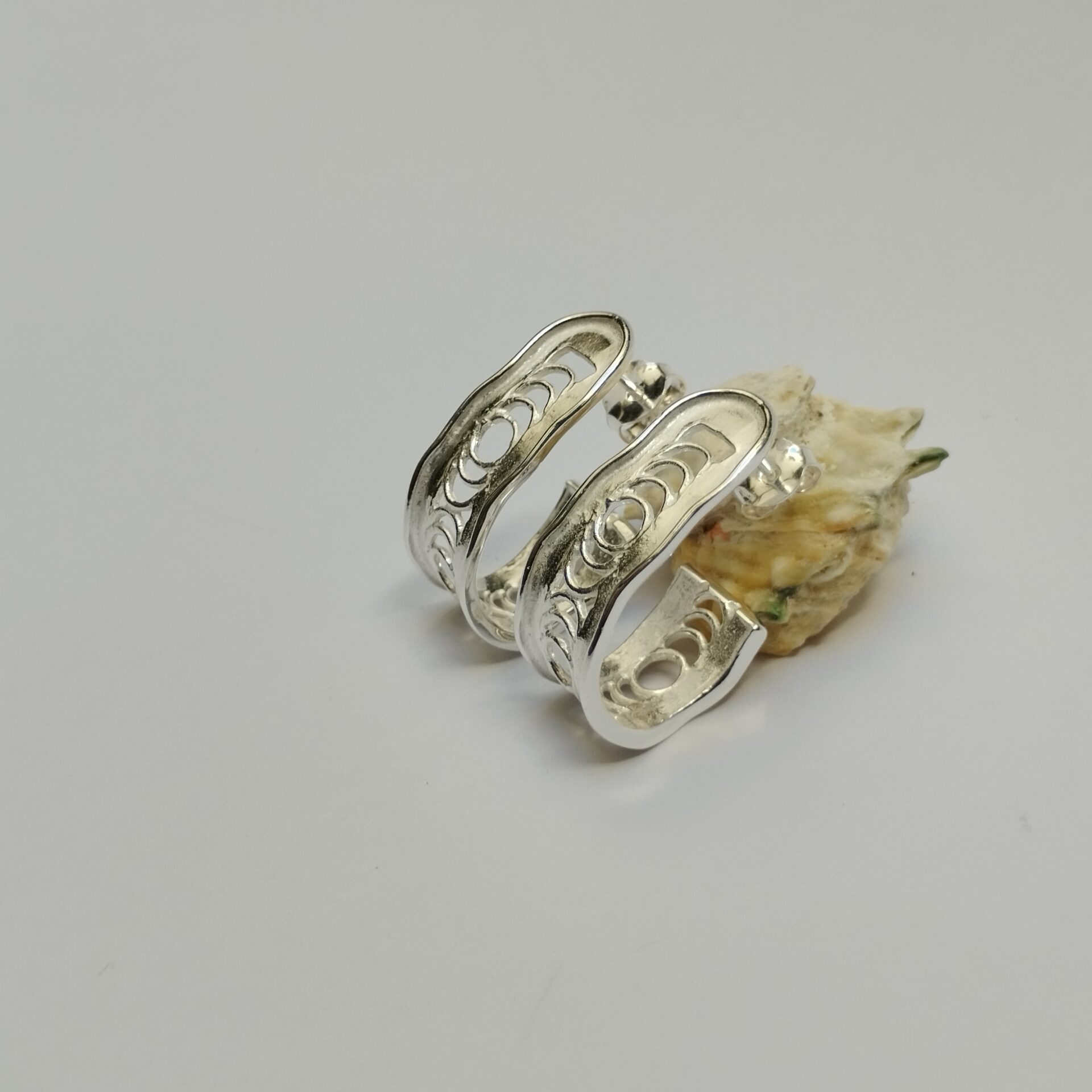 Pendientes Etrusca ondas