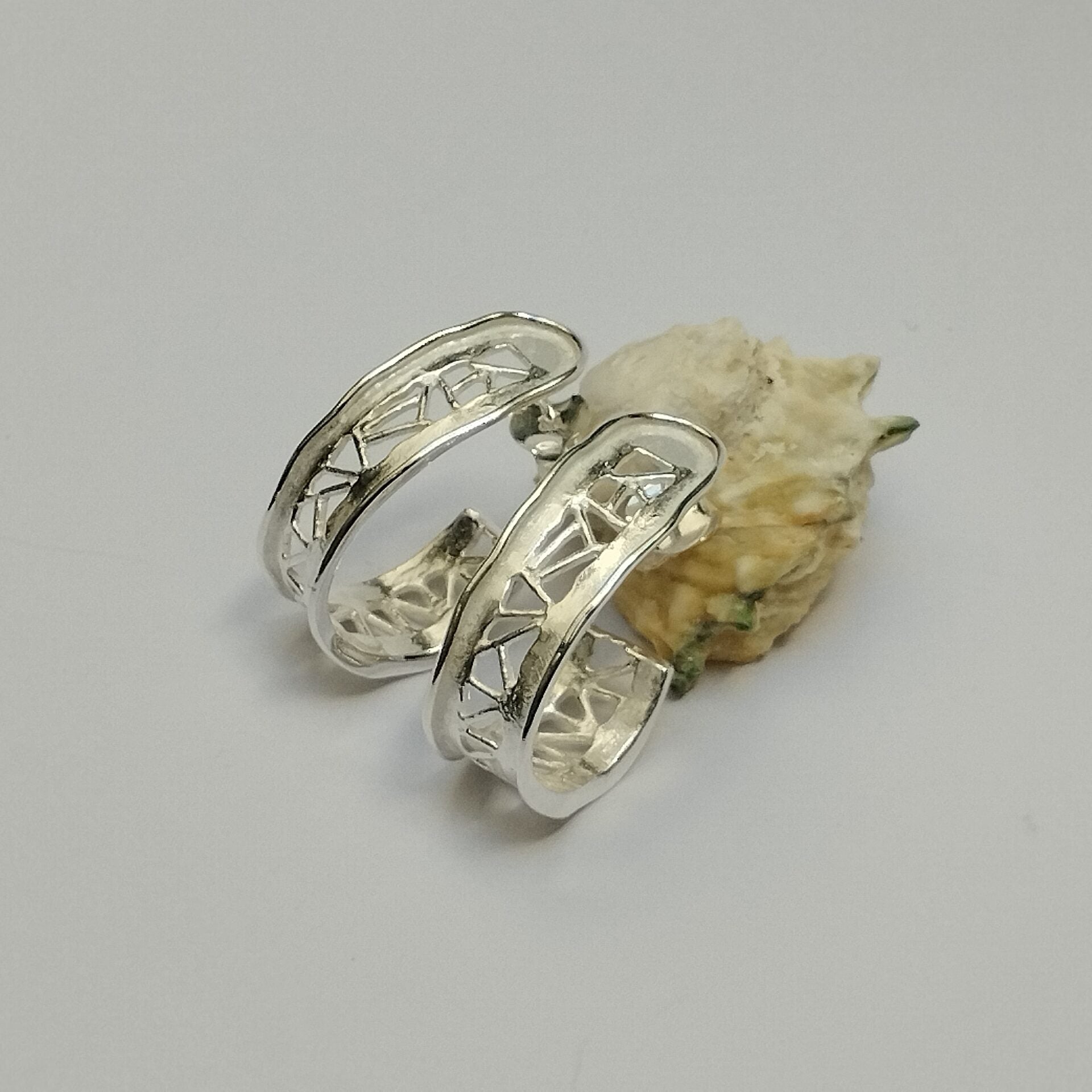 Pendientes Etrusca celosía