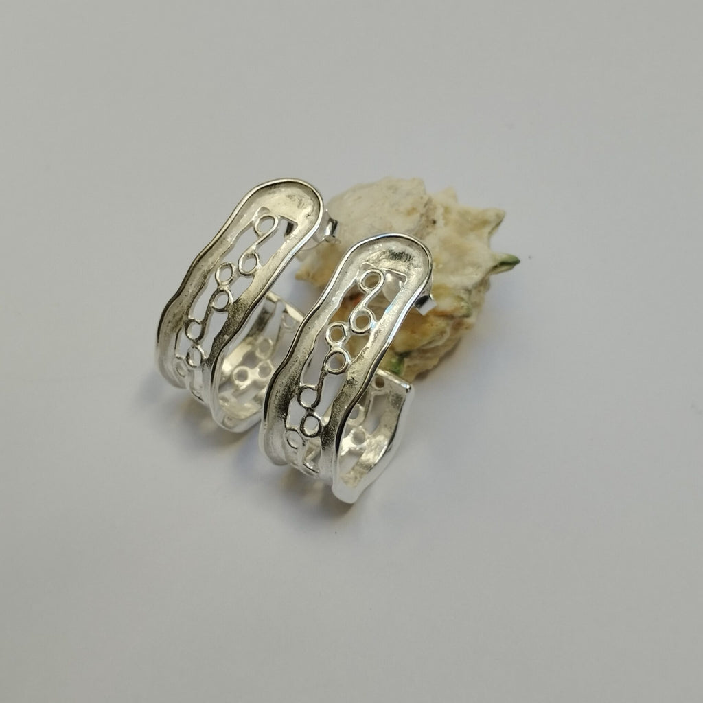 Pendientes Etrusca círculos