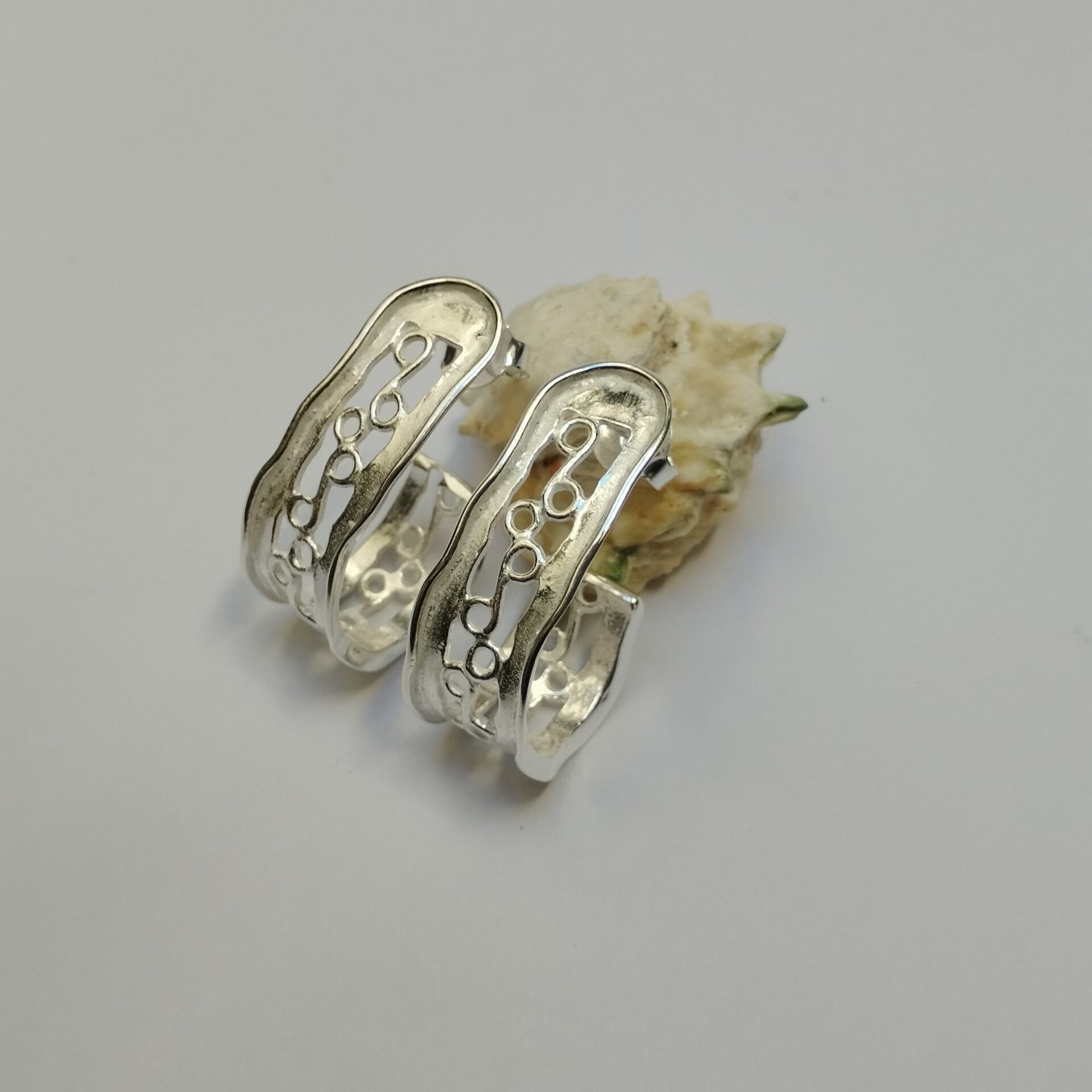 Pendientes Etrusca círculos