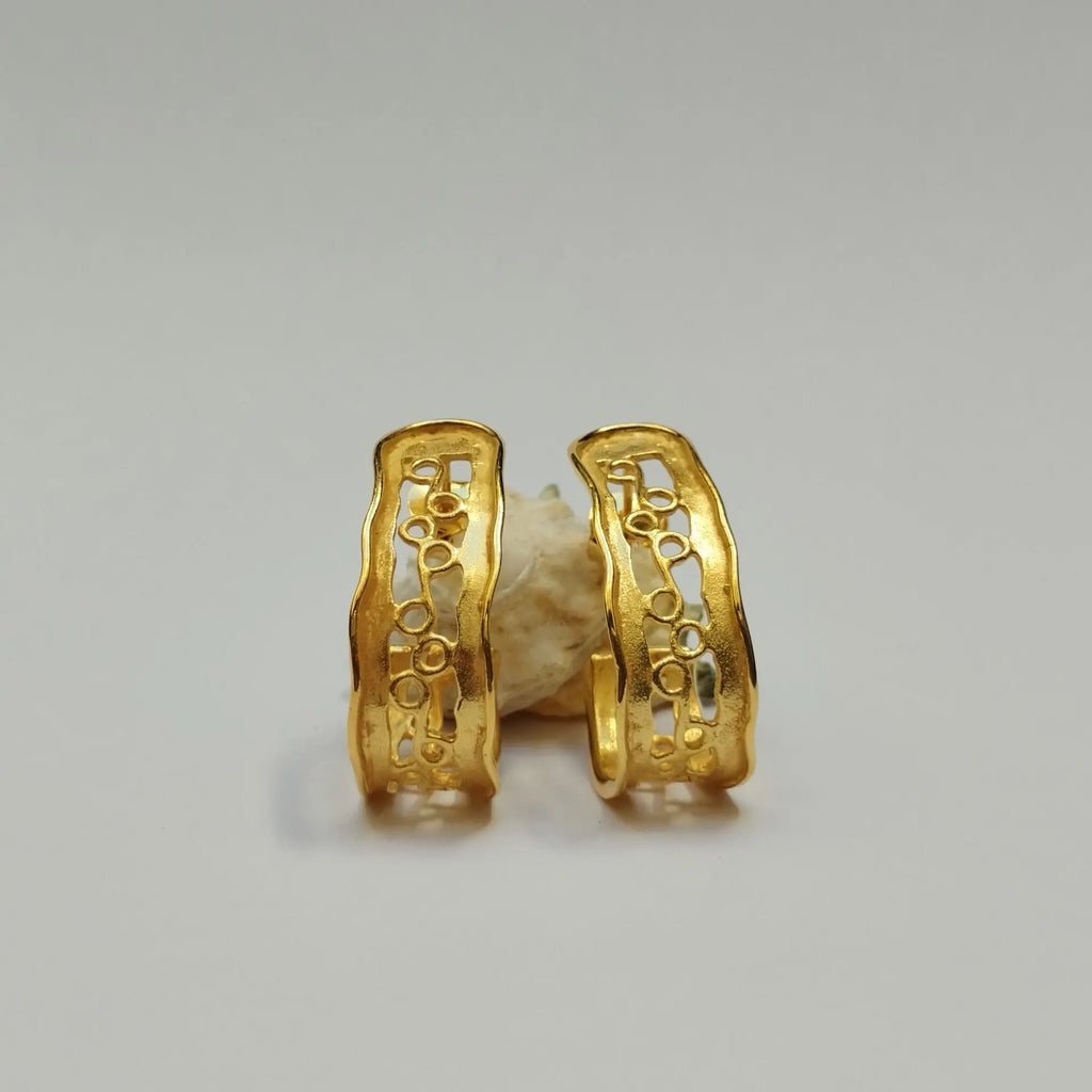 Pendientes Etrusca círculos